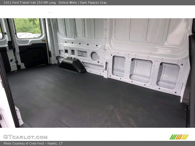 Oxford White / Dark Palazzo Gray 2021 Ford Transit Van 250 MR Long