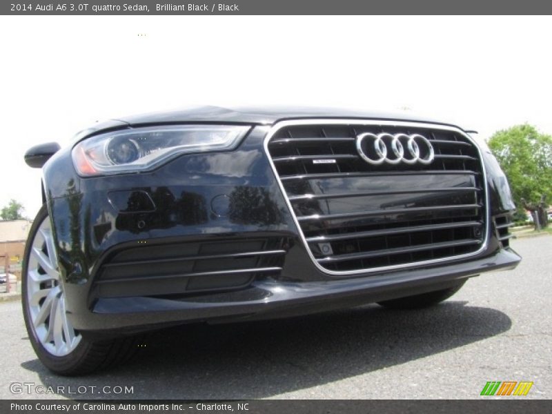 Brilliant Black / Black 2014 Audi A6 3.0T quattro Sedan