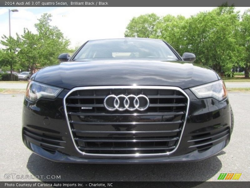 Brilliant Black / Black 2014 Audi A6 3.0T quattro Sedan