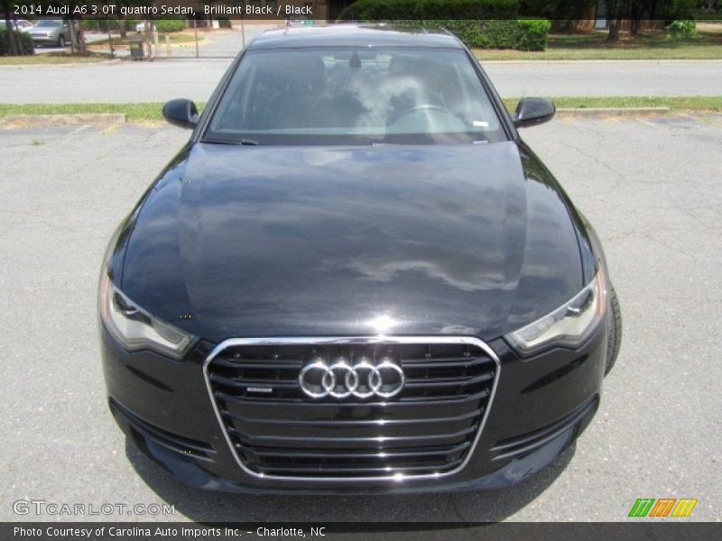 Brilliant Black / Black 2014 Audi A6 3.0T quattro Sedan