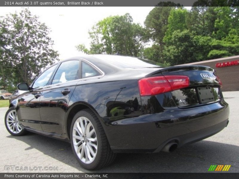 Brilliant Black / Black 2014 Audi A6 3.0T quattro Sedan