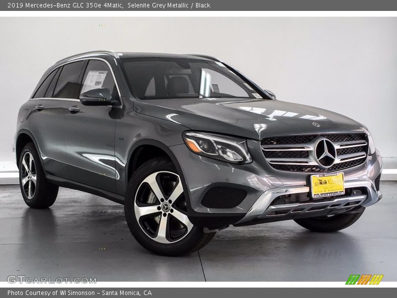 Selenite Grey Metallic / Black 2019 Mercedes-Benz GLC 350e 4Matic