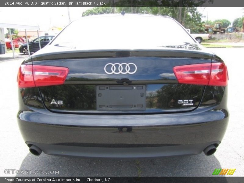 Brilliant Black / Black 2014 Audi A6 3.0T quattro Sedan