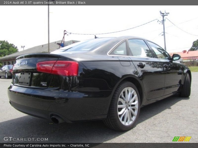 Brilliant Black / Black 2014 Audi A6 3.0T quattro Sedan