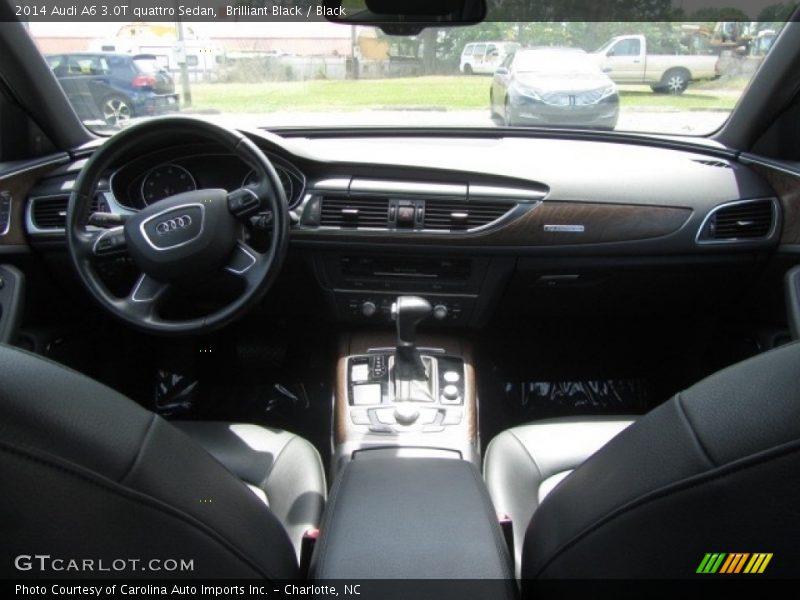 Brilliant Black / Black 2014 Audi A6 3.0T quattro Sedan