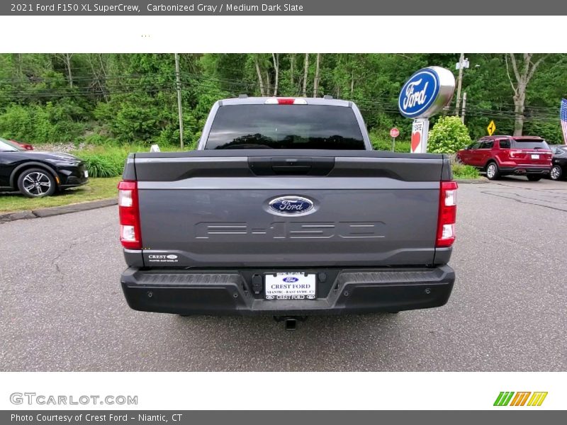 Carbonized Gray / Medium Dark Slate 2021 Ford F150 XL SuperCrew