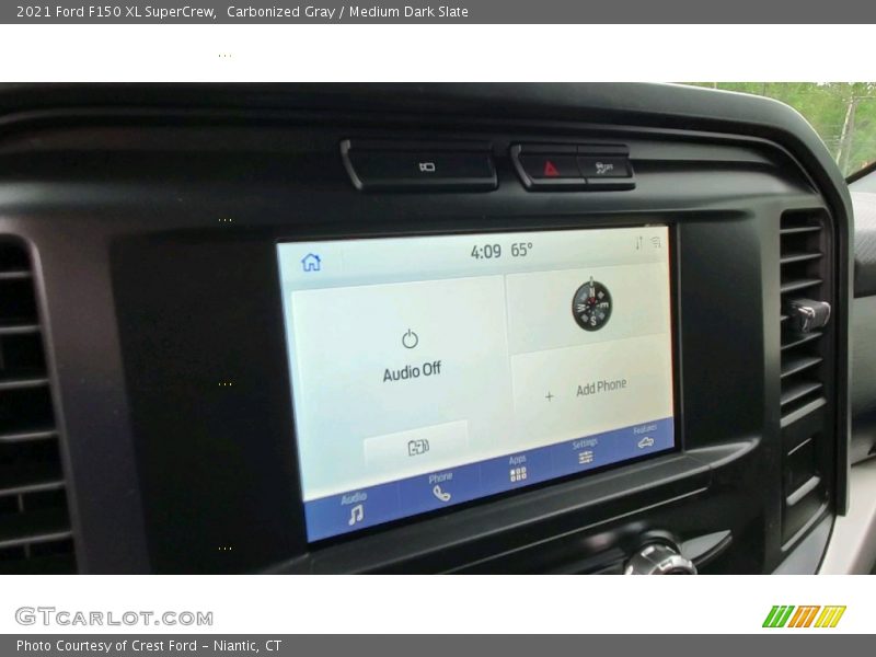 Carbonized Gray / Medium Dark Slate 2021 Ford F150 XL SuperCrew