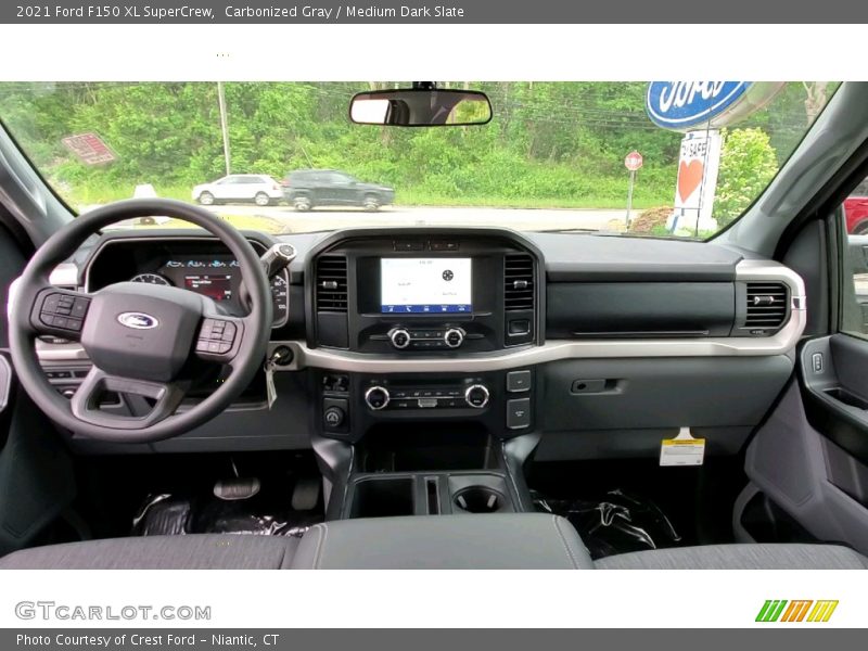 Dashboard of 2021 F150 XL SuperCrew