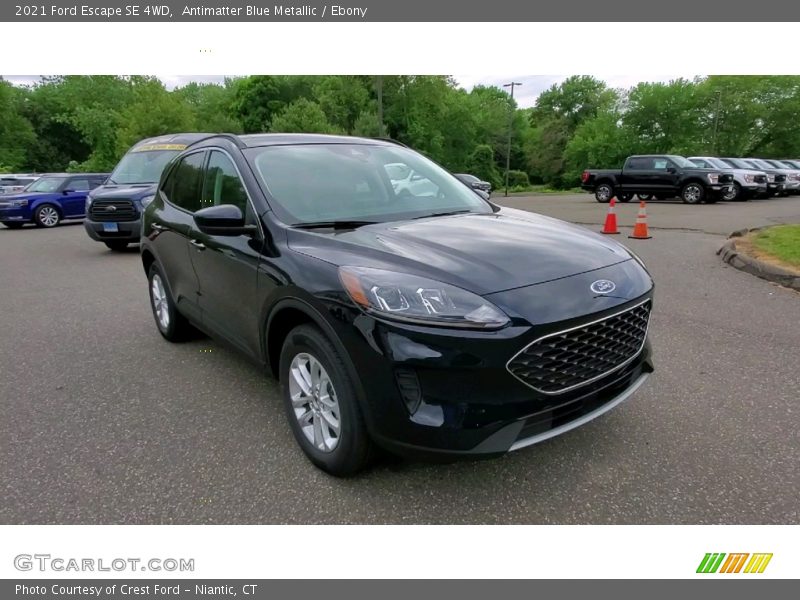 Antimatter Blue Metallic / Ebony 2021 Ford Escape SE 4WD