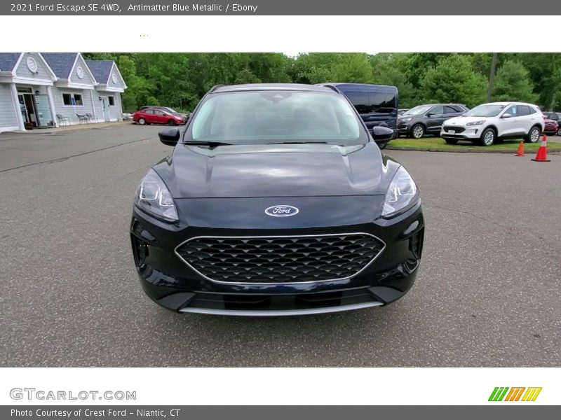 Antimatter Blue Metallic / Ebony 2021 Ford Escape SE 4WD