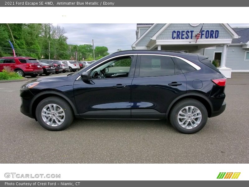 Antimatter Blue Metallic / Ebony 2021 Ford Escape SE 4WD