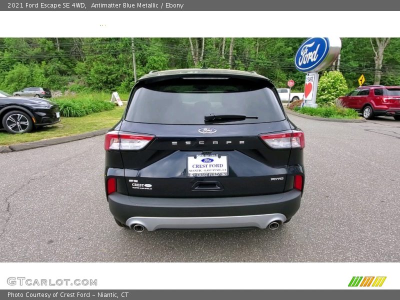 Antimatter Blue Metallic / Ebony 2021 Ford Escape SE 4WD