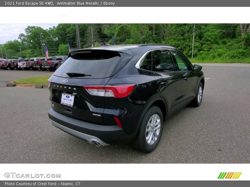 Antimatter Blue Metallic / Ebony 2021 Ford Escape SE 4WD