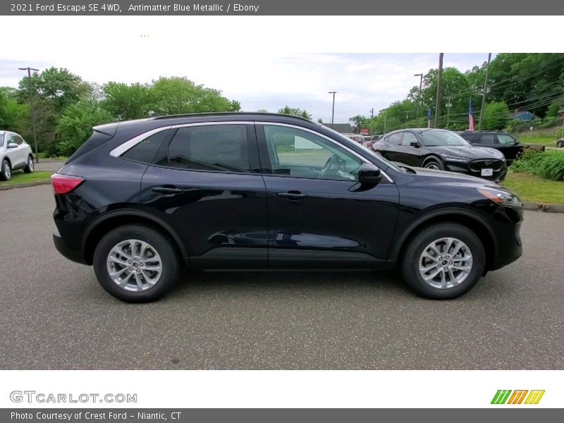 Antimatter Blue Metallic / Ebony 2021 Ford Escape SE 4WD