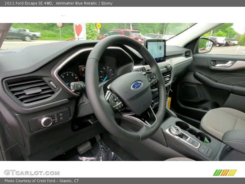 Antimatter Blue Metallic / Ebony 2021 Ford Escape SE 4WD