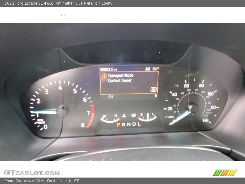 Antimatter Blue Metallic / Ebony 2021 Ford Escape SE 4WD