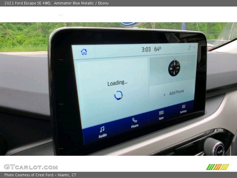Antimatter Blue Metallic / Ebony 2021 Ford Escape SE 4WD