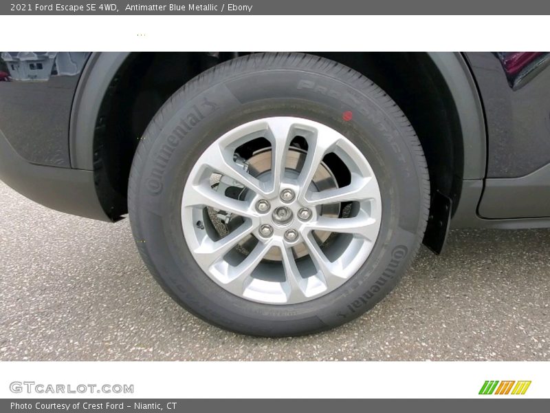 Antimatter Blue Metallic / Ebony 2021 Ford Escape SE 4WD