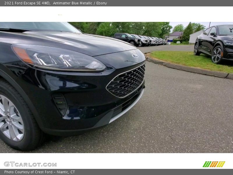 Antimatter Blue Metallic / Ebony 2021 Ford Escape SE 4WD