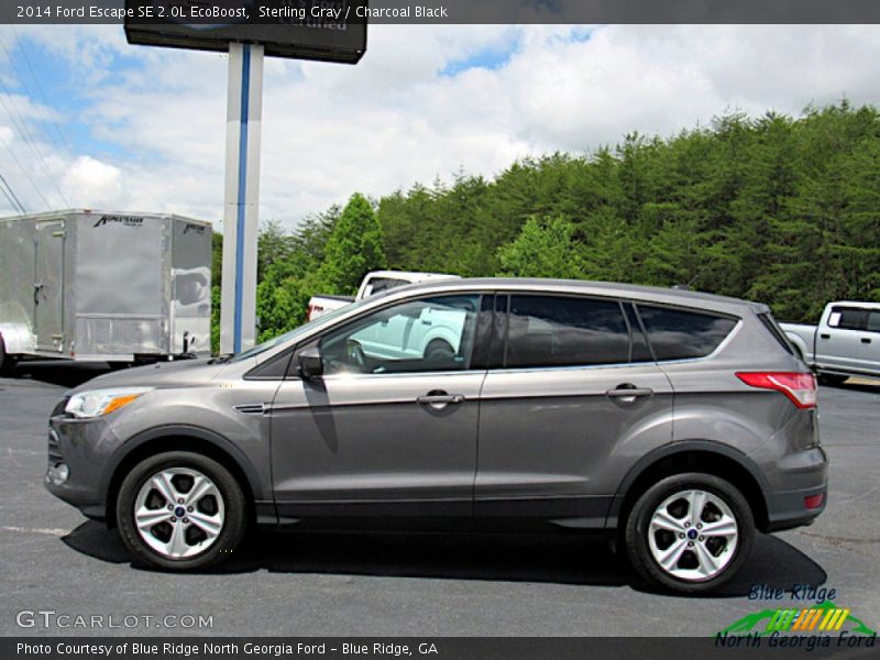 Sterling Gray / Charcoal Black 2014 Ford Escape SE 2.0L EcoBoost