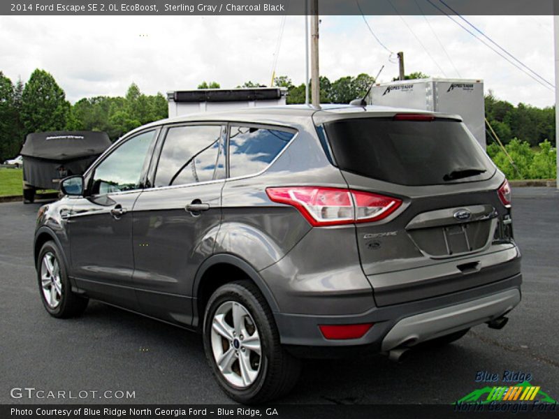 Sterling Gray / Charcoal Black 2014 Ford Escape SE 2.0L EcoBoost