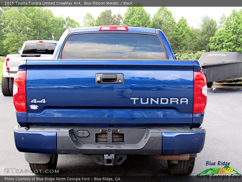 Blue Ribbon Metallic / Black 2015 Toyota Tundra Limited CrewMax 4x4