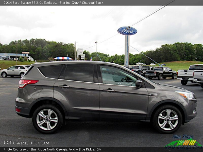 Sterling Gray / Charcoal Black 2014 Ford Escape SE 2.0L EcoBoost