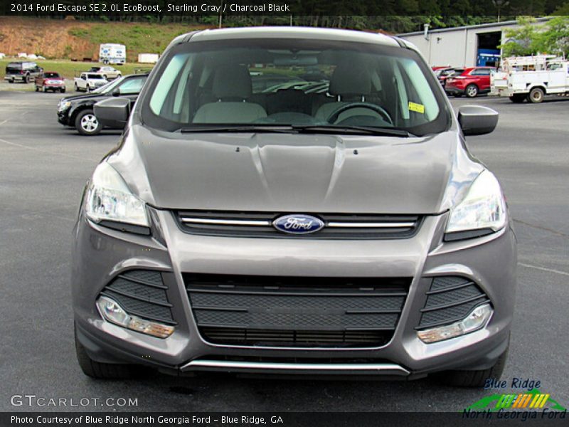 Sterling Gray / Charcoal Black 2014 Ford Escape SE 2.0L EcoBoost