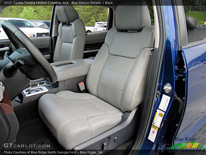 Blue Ribbon Metallic / Black 2015 Toyota Tundra Limited CrewMax 4x4