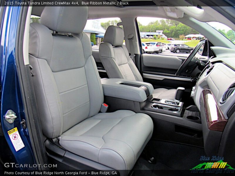 Blue Ribbon Metallic / Black 2015 Toyota Tundra Limited CrewMax 4x4