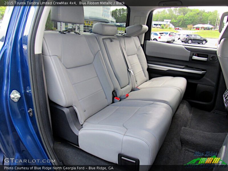 Blue Ribbon Metallic / Black 2015 Toyota Tundra Limited CrewMax 4x4