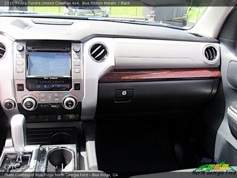 Blue Ribbon Metallic / Black 2015 Toyota Tundra Limited CrewMax 4x4