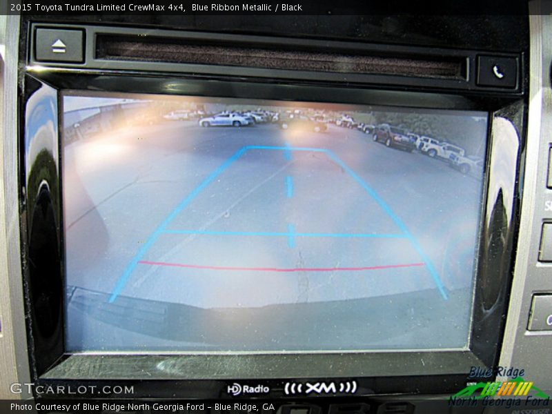 Blue Ribbon Metallic / Black 2015 Toyota Tundra Limited CrewMax 4x4