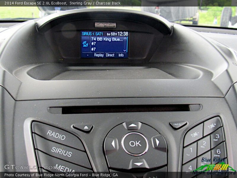 Sterling Gray / Charcoal Black 2014 Ford Escape SE 2.0L EcoBoost