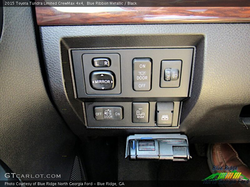 Blue Ribbon Metallic / Black 2015 Toyota Tundra Limited CrewMax 4x4