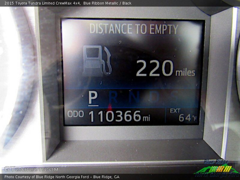 Blue Ribbon Metallic / Black 2015 Toyota Tundra Limited CrewMax 4x4