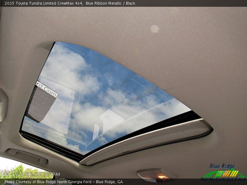 Blue Ribbon Metallic / Black 2015 Toyota Tundra Limited CrewMax 4x4