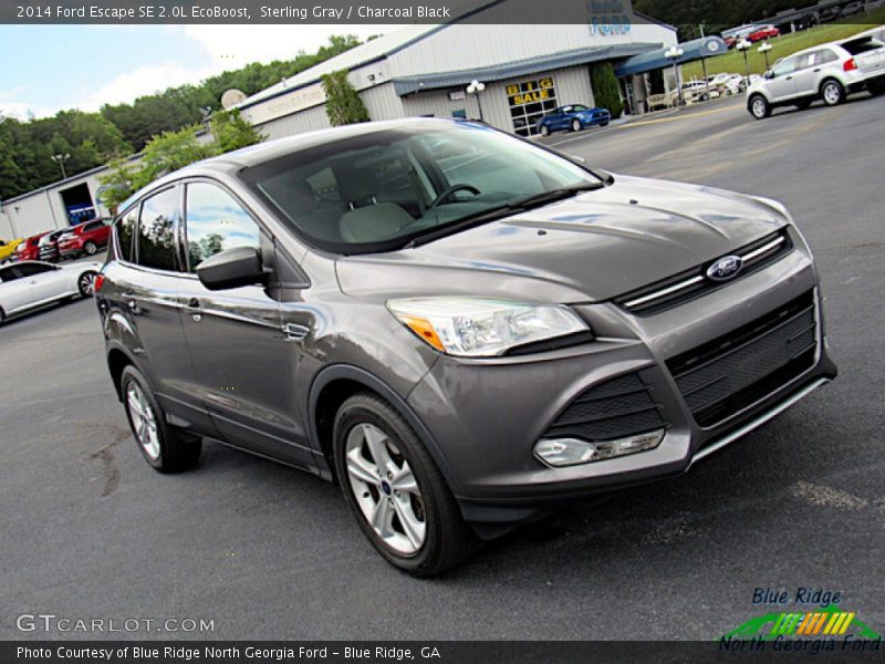 Sterling Gray / Charcoal Black 2014 Ford Escape SE 2.0L EcoBoost