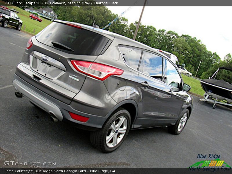 Sterling Gray / Charcoal Black 2014 Ford Escape SE 2.0L EcoBoost