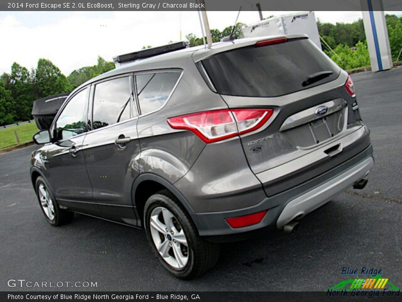 Sterling Gray / Charcoal Black 2014 Ford Escape SE 2.0L EcoBoost
