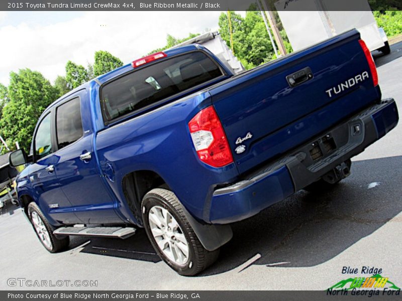 Blue Ribbon Metallic / Black 2015 Toyota Tundra Limited CrewMax 4x4