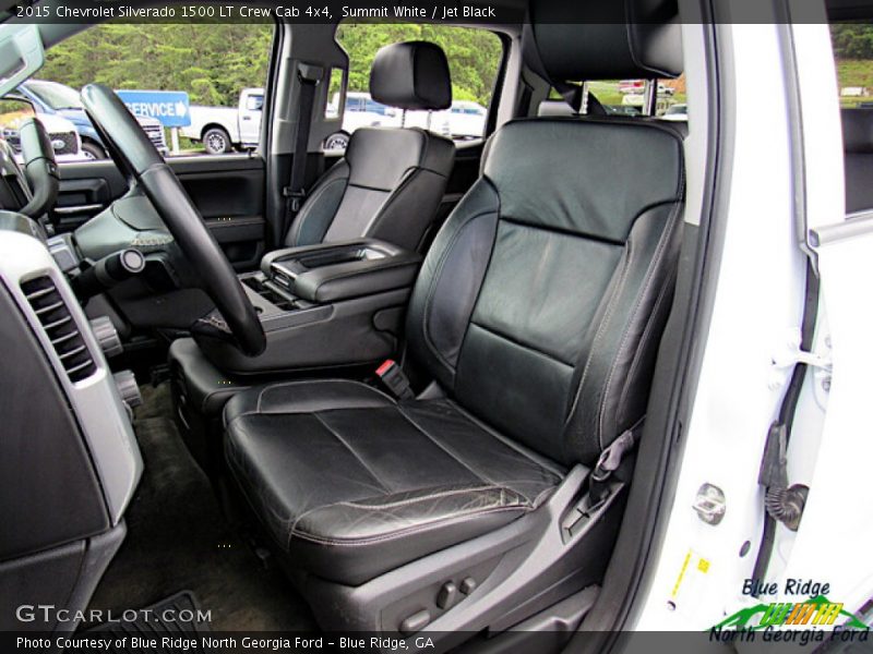 Summit White / Jet Black 2015 Chevrolet Silverado 1500 LT Crew Cab 4x4