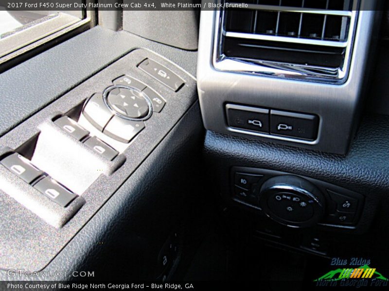 White Platinum / Black/Brunello 2017 Ford F450 Super Duty Platinum Crew Cab 4x4