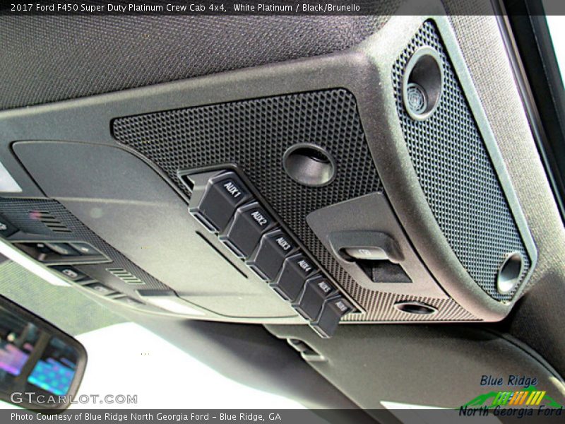 White Platinum / Black/Brunello 2017 Ford F450 Super Duty Platinum Crew Cab 4x4