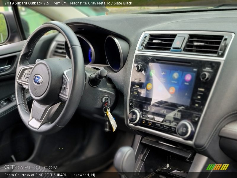 Magnetite Gray Metallic / Slate Black 2019 Subaru Outback 2.5i Premium