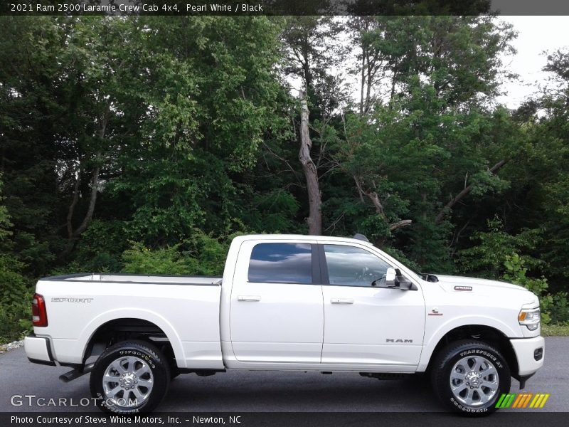  2021 2500 Laramie Crew Cab 4x4 Pearl White