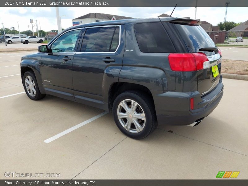 Graphite Gray Metallic / Jet Black 2017 GMC Terrain SLE