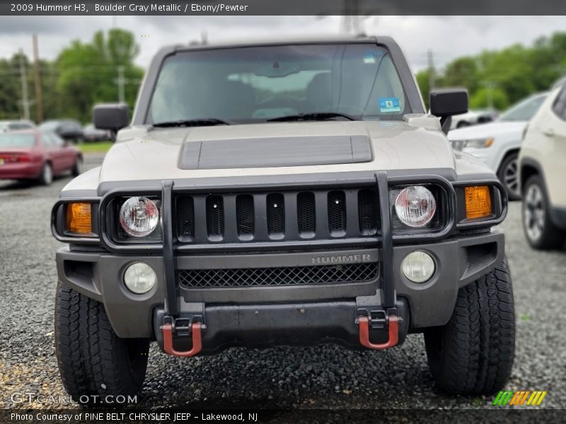 Boulder Gray Metallic / Ebony/Pewter 2009 Hummer H3
