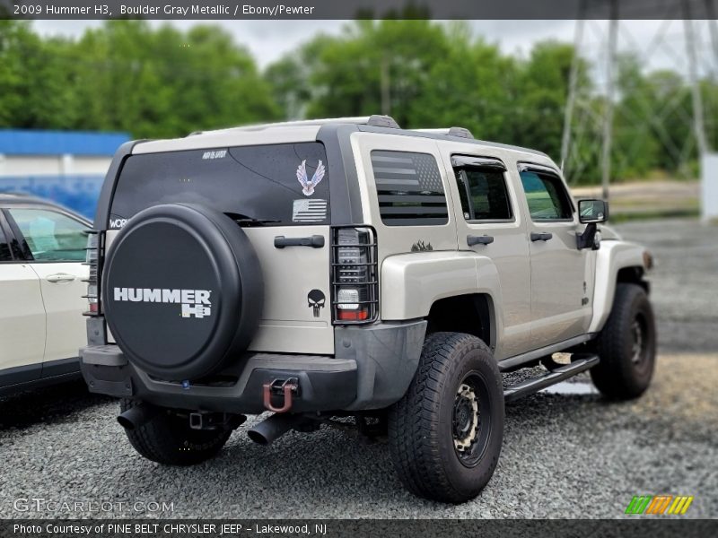 Boulder Gray Metallic / Ebony/Pewter 2009 Hummer H3