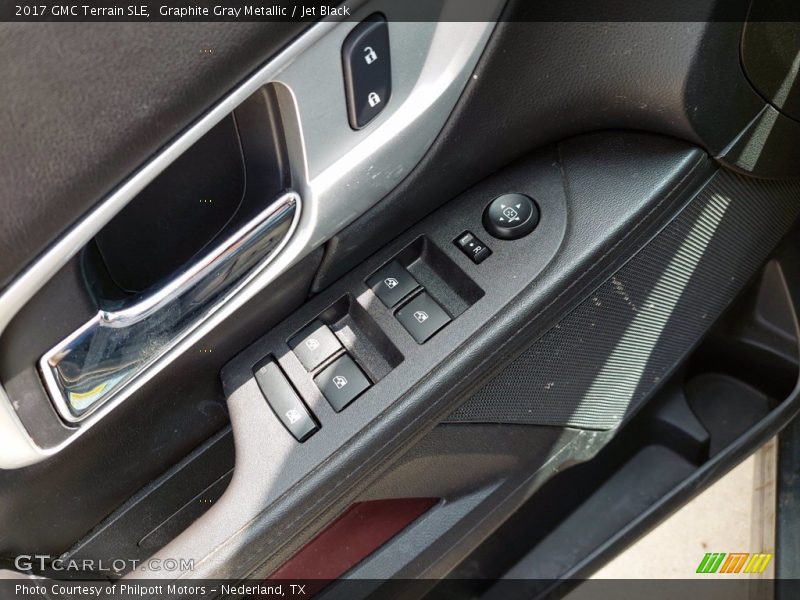 Graphite Gray Metallic / Jet Black 2017 GMC Terrain SLE